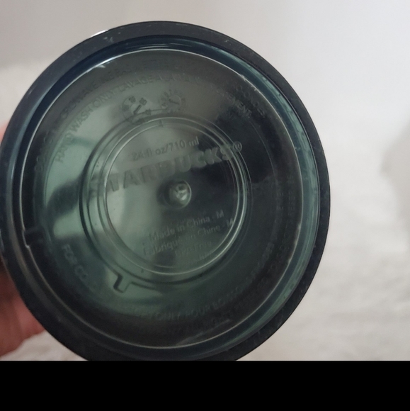 Starbucks Pair Tall 24oz Tumblers Sequin Mermaid Green Kaleidoscope Purp… - Picture 6 of 10